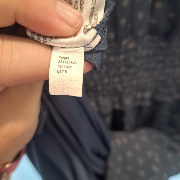 Wild Fable Round Neck Smocked Waist Midi Dress Size 2X - Picture 10 of 10